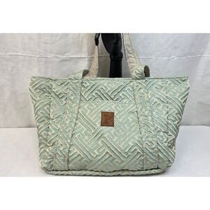New Hope Girls Teal Geometric Pattern Tote Bag